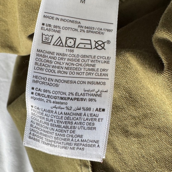 Old Navy Womens M-TALL OG Chino Casual High-Rise Pant Olive Green Campus Office - Picture 8 of 15